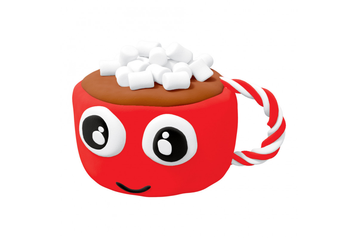 Набір для ліплення з повітряним пластиліном Squishy CupCao ТМ Lovin 70125 Набір для ліплення з повітряним пластиліном Squishy CupCao ТМ Lovin 70125