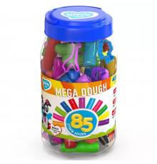 Набор для лепки с тестом Mega dough 41227, 85 стыков