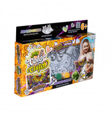 Пенал раскраска "My color Clutch" Danko Toys CCL-01-01U Две совы