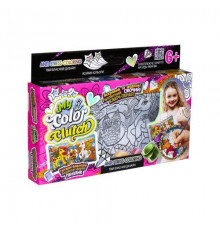 Пенал раскраска "My color Clutch" Danko Toys CCL-01-01U Пони