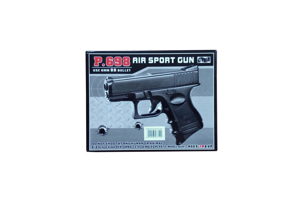 Іграшковий пістолет CYMA P.698 Іграшковий пістолет CYMA P.698