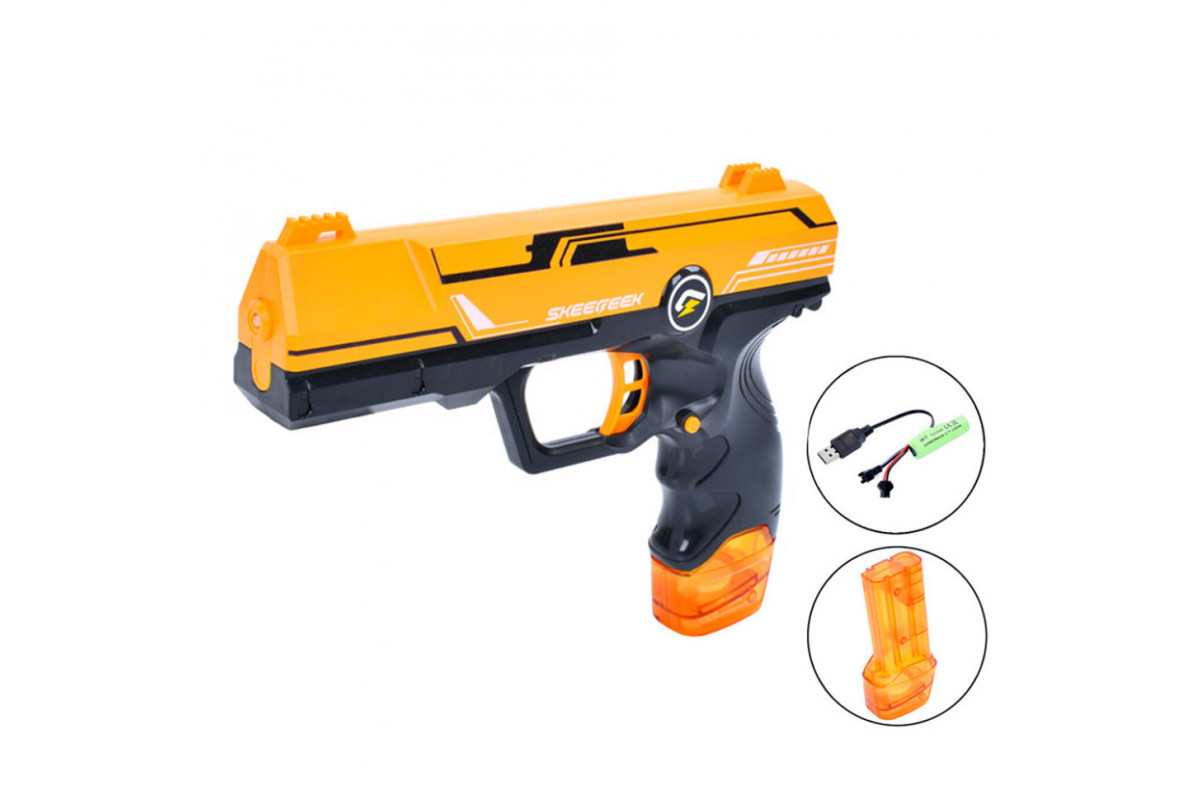 Детский водяной пистолет X77-51(Orange) аккумулятор, USB зарядное Детский водяной пистолет X77-51(Orange) аккумулятор, USB зарядное