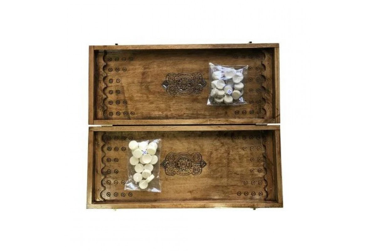 Нарды деревянные ручной работы Backgammon 1 NR-5244, 32 фишки двух цветов Нарды деревянные ручной работы Backgammon 1 NR-5244, 32 фишки двух цветов
