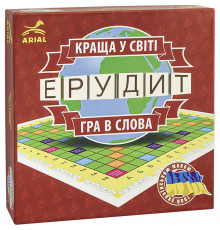Настільна гра Ерудит. Гра в слова Arial 910107 укр. мовою 