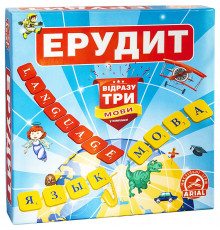 Настільна гра Ерудит Arial 910091-3, три мови 