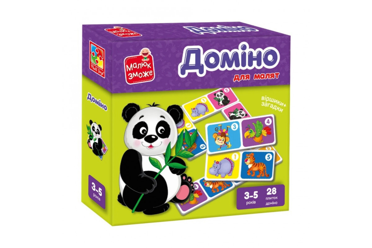 Детская настольная игра Домино Детская настольная игра Домино
