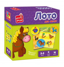 Детская настольная игра Лото 