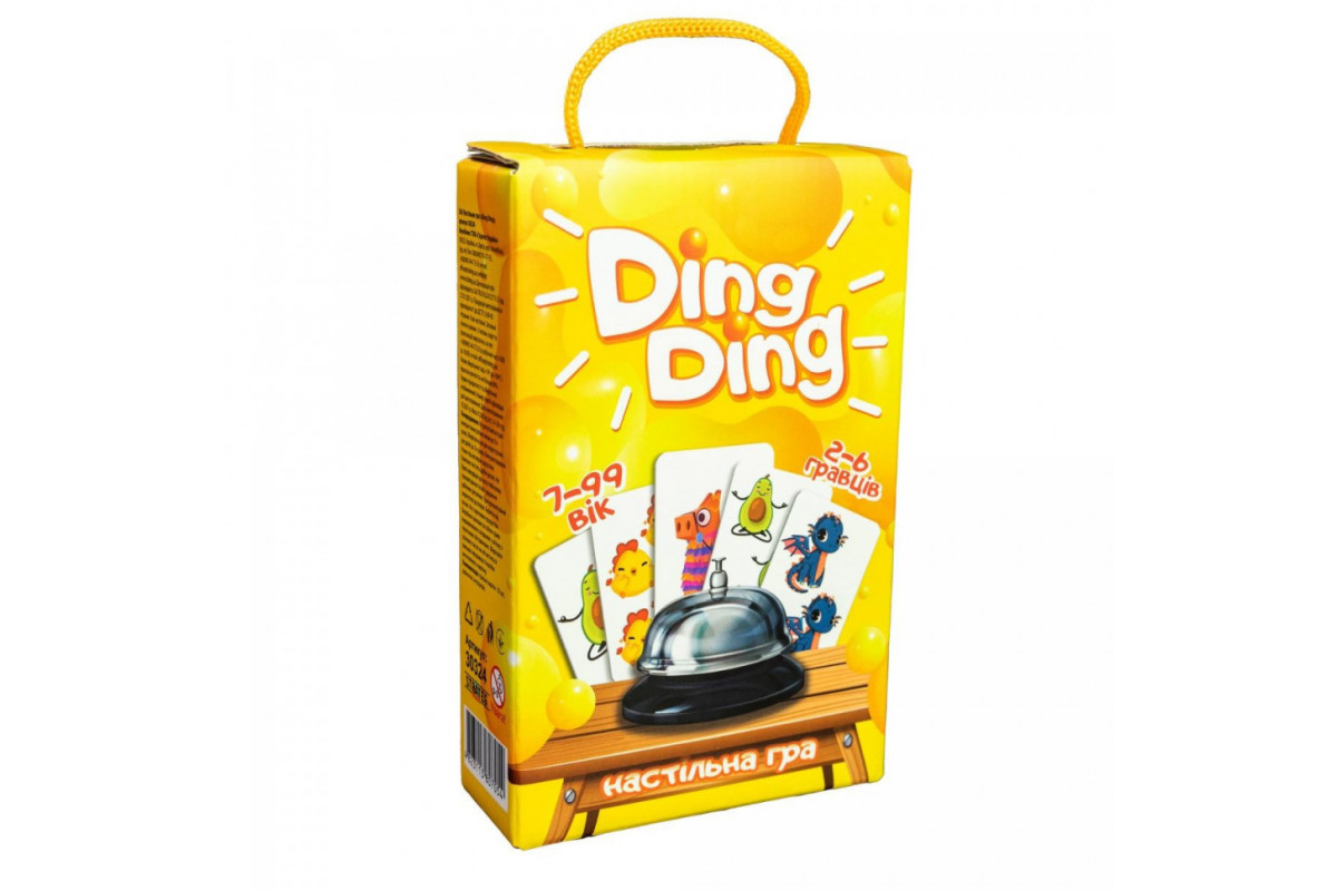 Настольная игра "Ding ding" Strateg 30324 Настольная игра "Ding ding" Strateg 30324