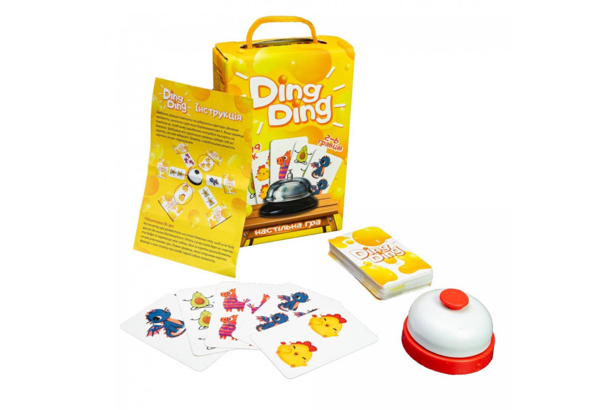 Настольная игра "Ding ding" Strateg 30324 Настольная игра "Ding ding" Strateg 30324