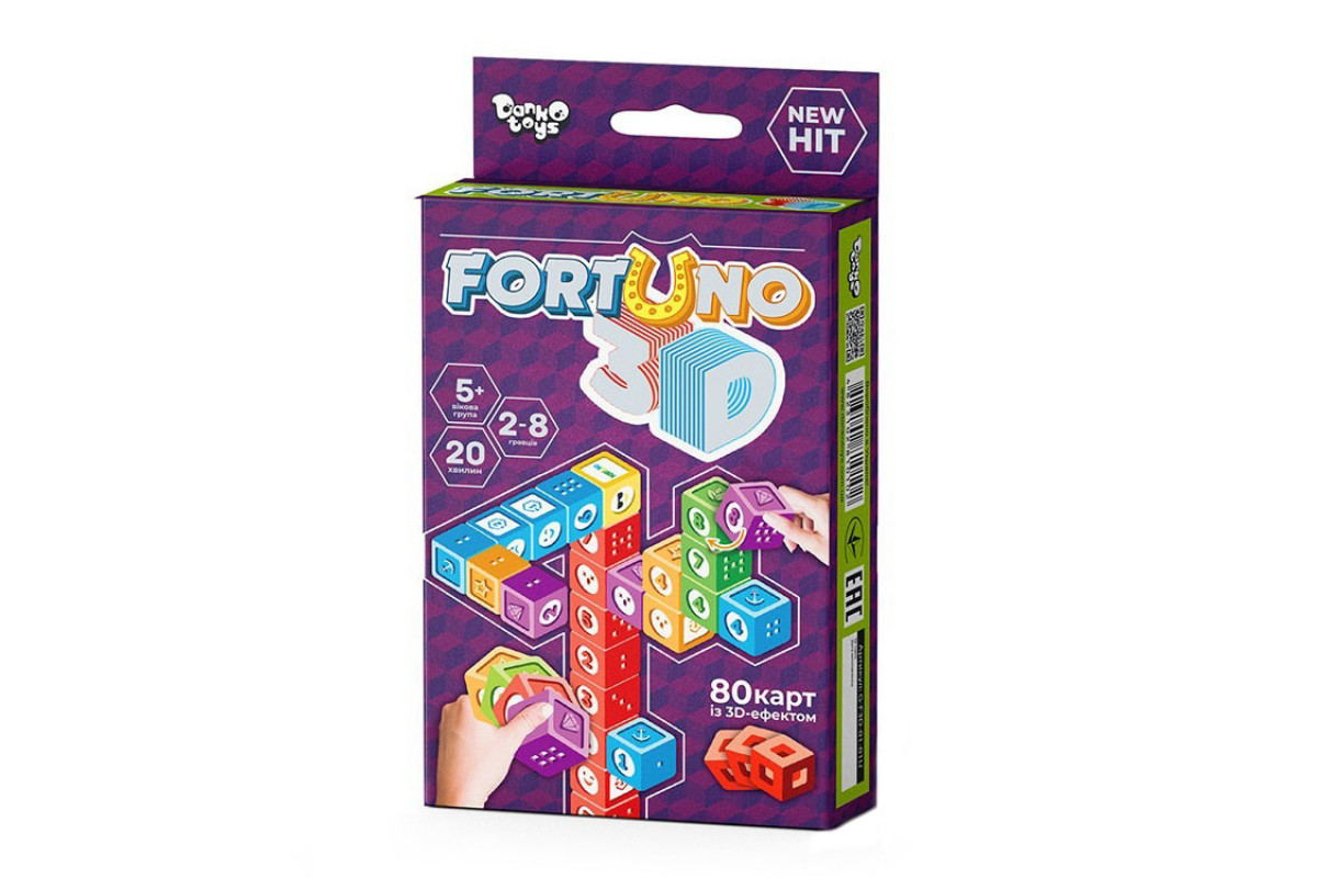 Настольная игра Fortuno 3D G-F3D-01-01U рус Настольная игра Fortuno 3D G-F3D-01-01U рус