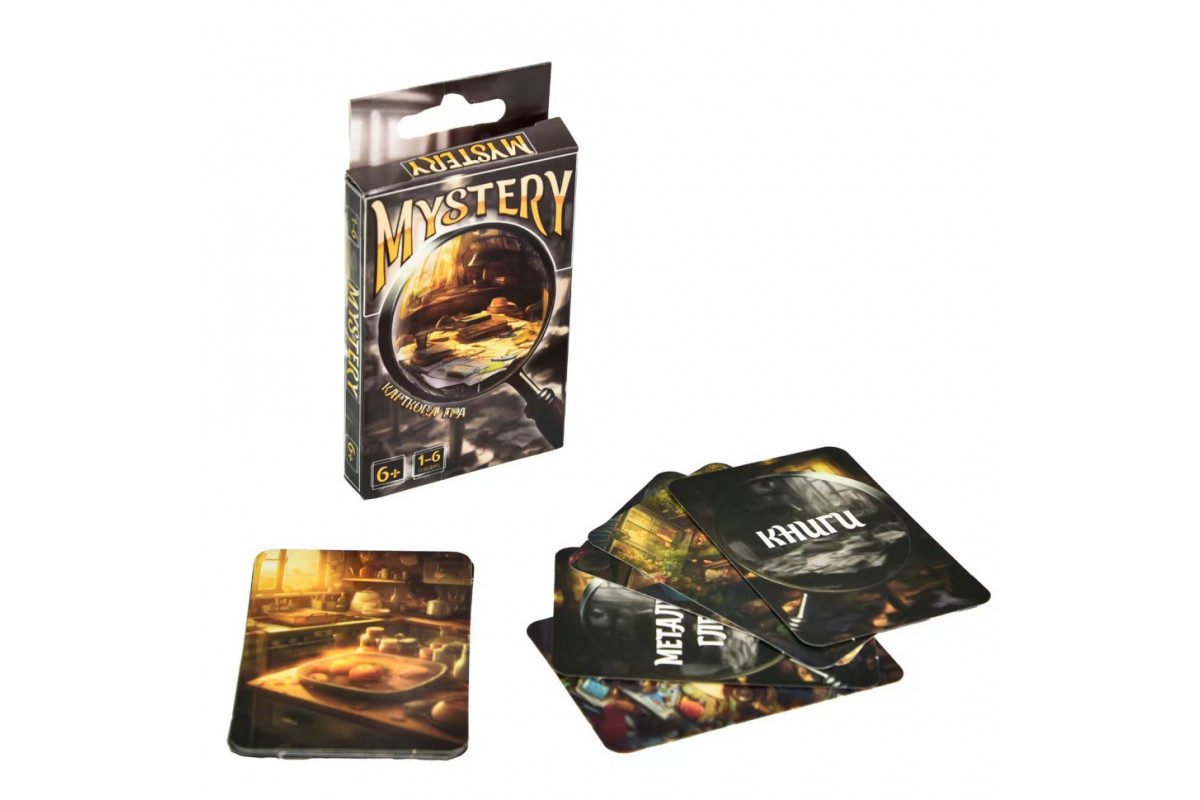 Карточная настольная игра Mystery 30393 на украинском языке Карточная настольная игра Mystery 30393 на украинском языке