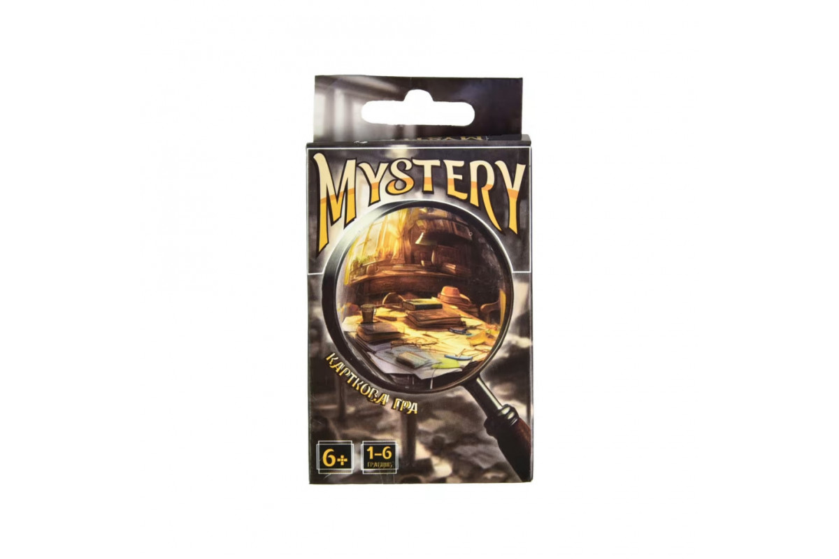 Карточная настольная игра Mystery 30393 на украинском языке Карточная настольная игра Mystery 30393 на украинском языке