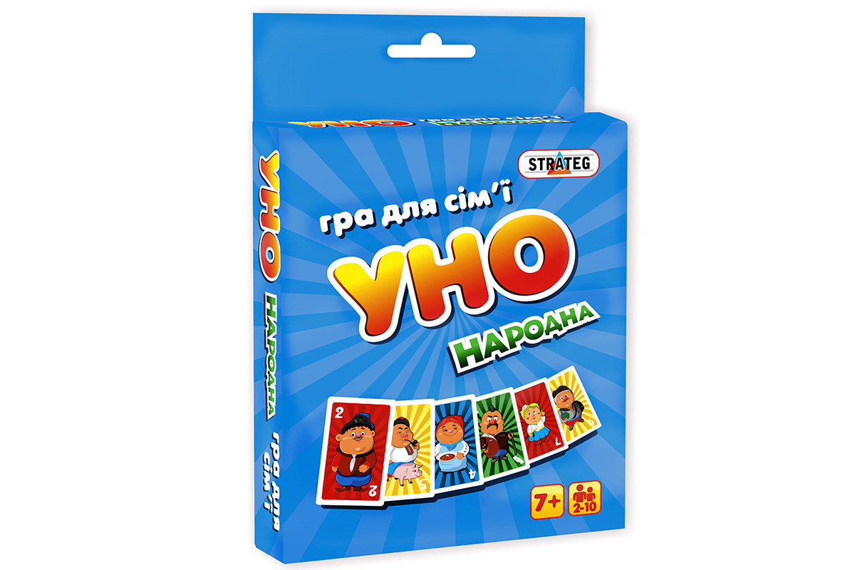Настільна гра Уно народна 7014 (укр.) Настільна гра Уно народна 7014 (укр.)