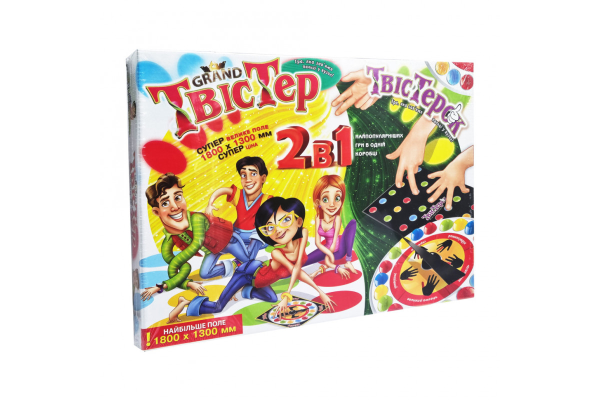 Игра для пола Твистер + настольная Твистерок 4423, 2в1 Игра для пола Твистер + настольная Твистерок 4423, 2в1