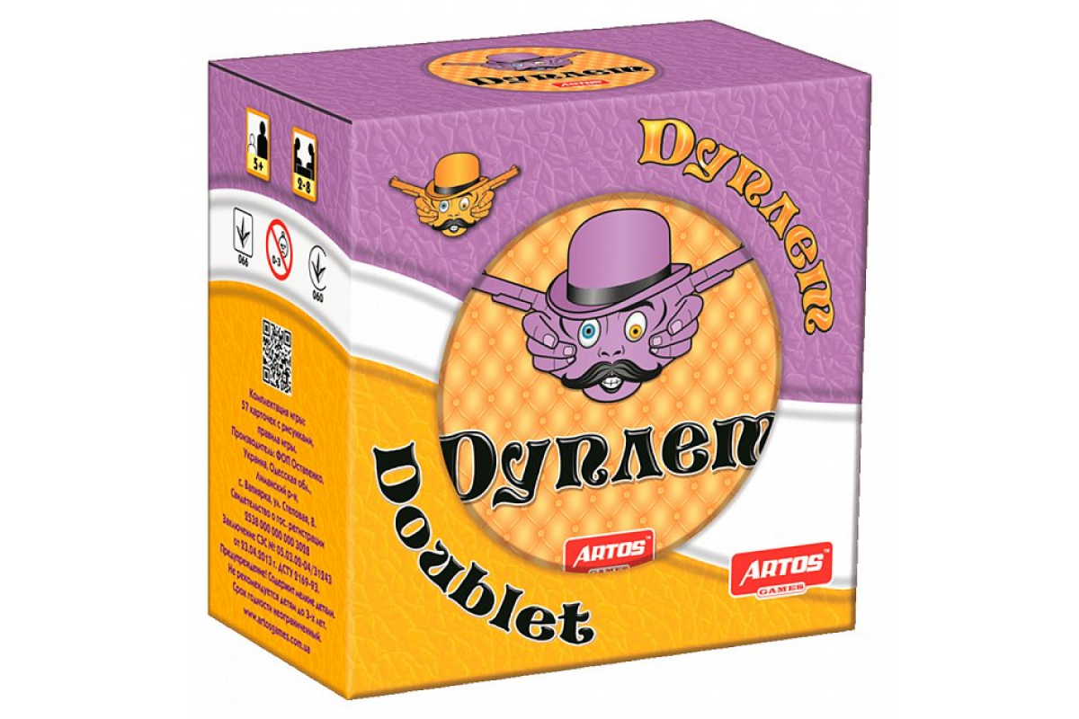Настольная игра Дуплет 1007 в тубе Настольная игра Дуплет 1007 в тубе