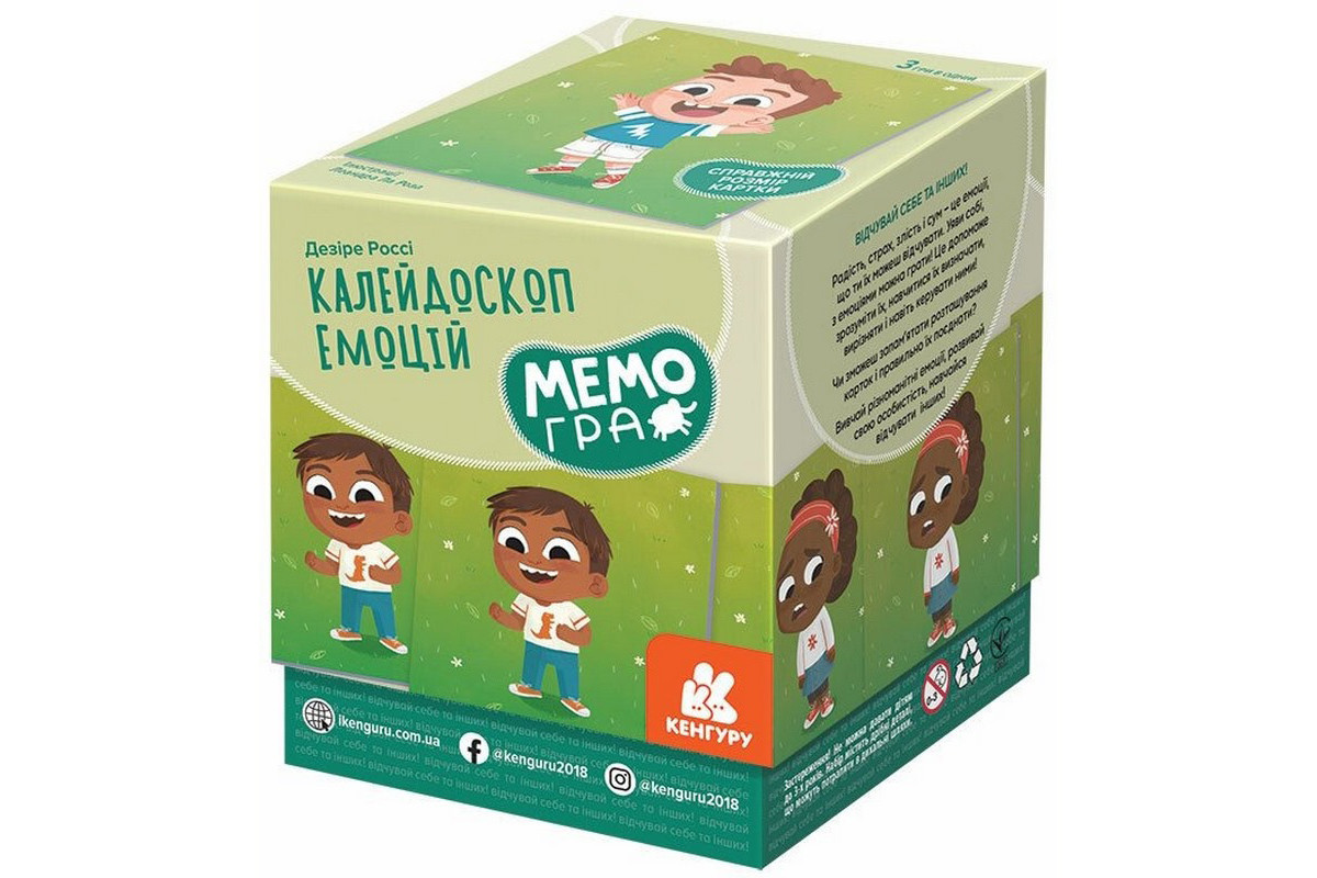 Настольная игра МЕМО «Калейдоскоп эмоций» 1349001 50 карт Настольная игра МЕМО «Калейдоскоп эмоций» 1349001 50 карт