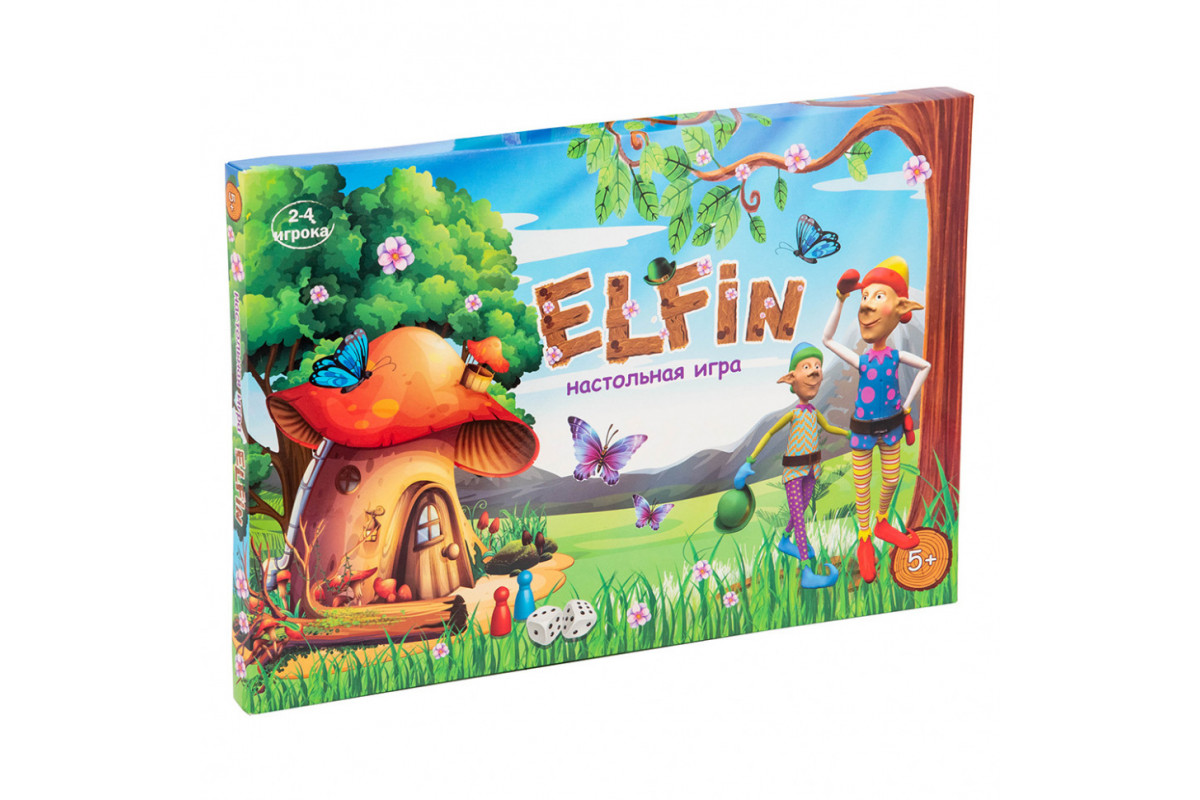 Настольная Игра-бродилка Elfin 30512 (рус.) Настольная Игра-бродилка Elfin 30512 (рус.)