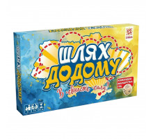 Настольная игра-бродилка Путь домой 153752 Игровое поле 420×594 мм