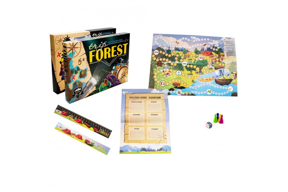 Настольная Игра-бродилка Trip Forest 30553 (рус.) Настольная Игра-бродилка Trip Forest 30553 (рус.)