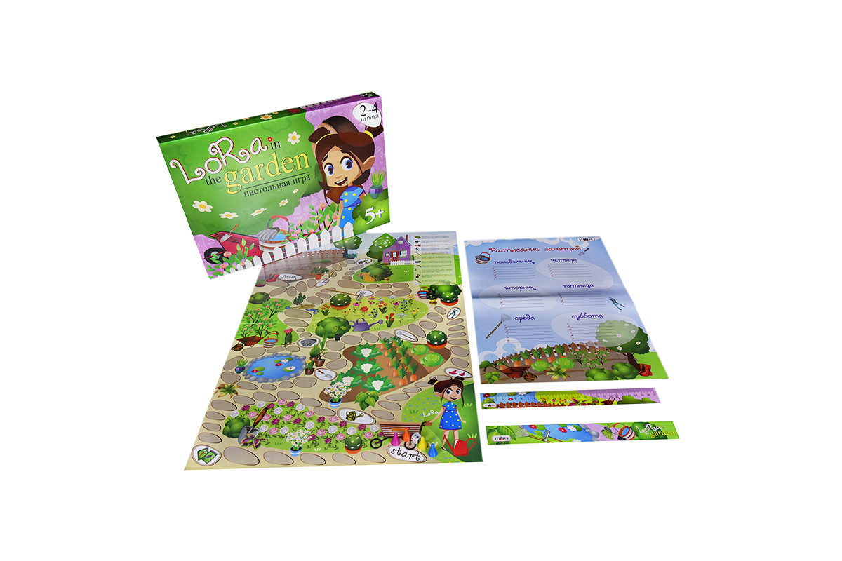 Настольная Игра-бродилка Lora in the garden 30514 (рус.) Настольная Игра-бродилка Lora in the garden 30514 (рус.)