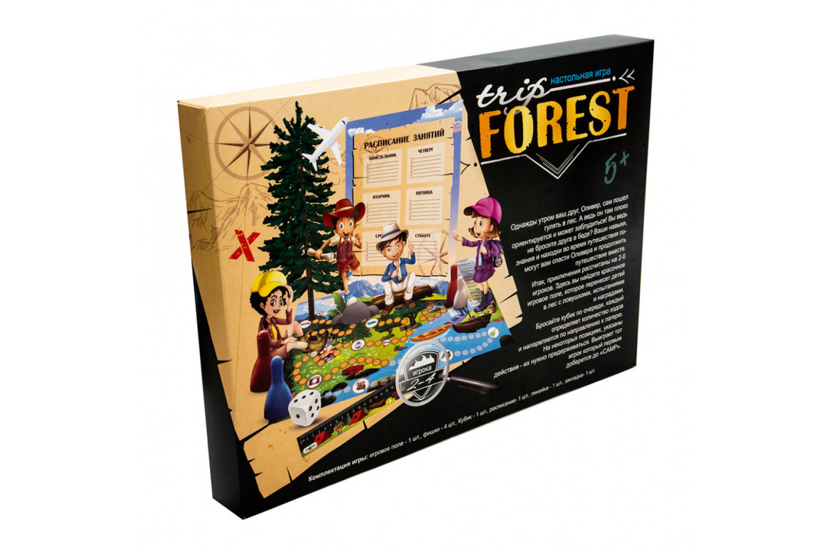 Настольная Игра-бродилка Trip Forest 30553 (рус.) Настольная Игра-бродилка Trip Forest 30553 (рус.)