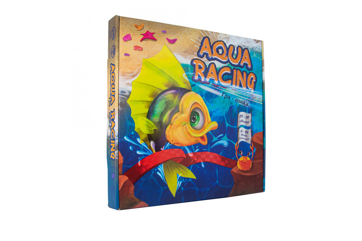 Игра-бродилка Aqua racing 30416 (рус.) Игра-бродилка Aqua racing 30416 (рус.)