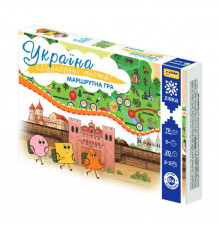 Настільна гра Нескорені міста України 149365 бродилка 
