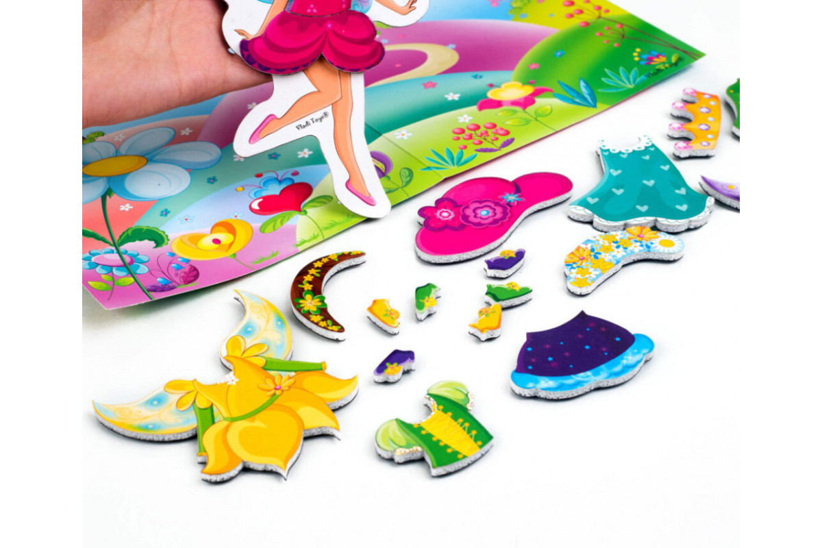 Магнитная игра для детей "Фея" в папке Vladi Toys VT3204-28 (укр) Магнитная игра для детей "Фея" в папке Vladi Toys VT3204-28 (укр)