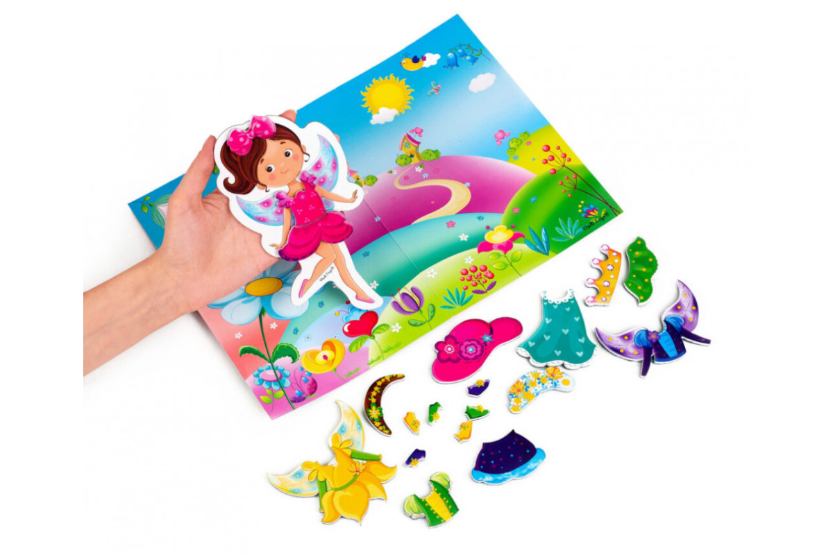 Магнитная игра для детей "Фея" в папке Vladi Toys VT3204-28 (укр) Магнитная игра для детей "Фея" в папке Vladi Toys VT3204-28 (укр)