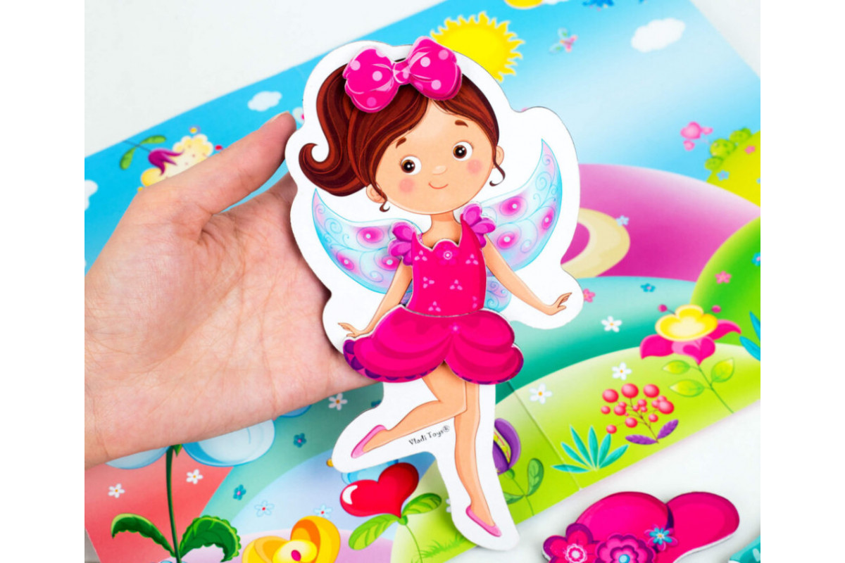Магнитная игра для детей "Фея" в папке Vladi Toys VT3204-28 (укр) Магнитная игра для детей "Фея" в папке Vladi Toys VT3204-28 (укр)