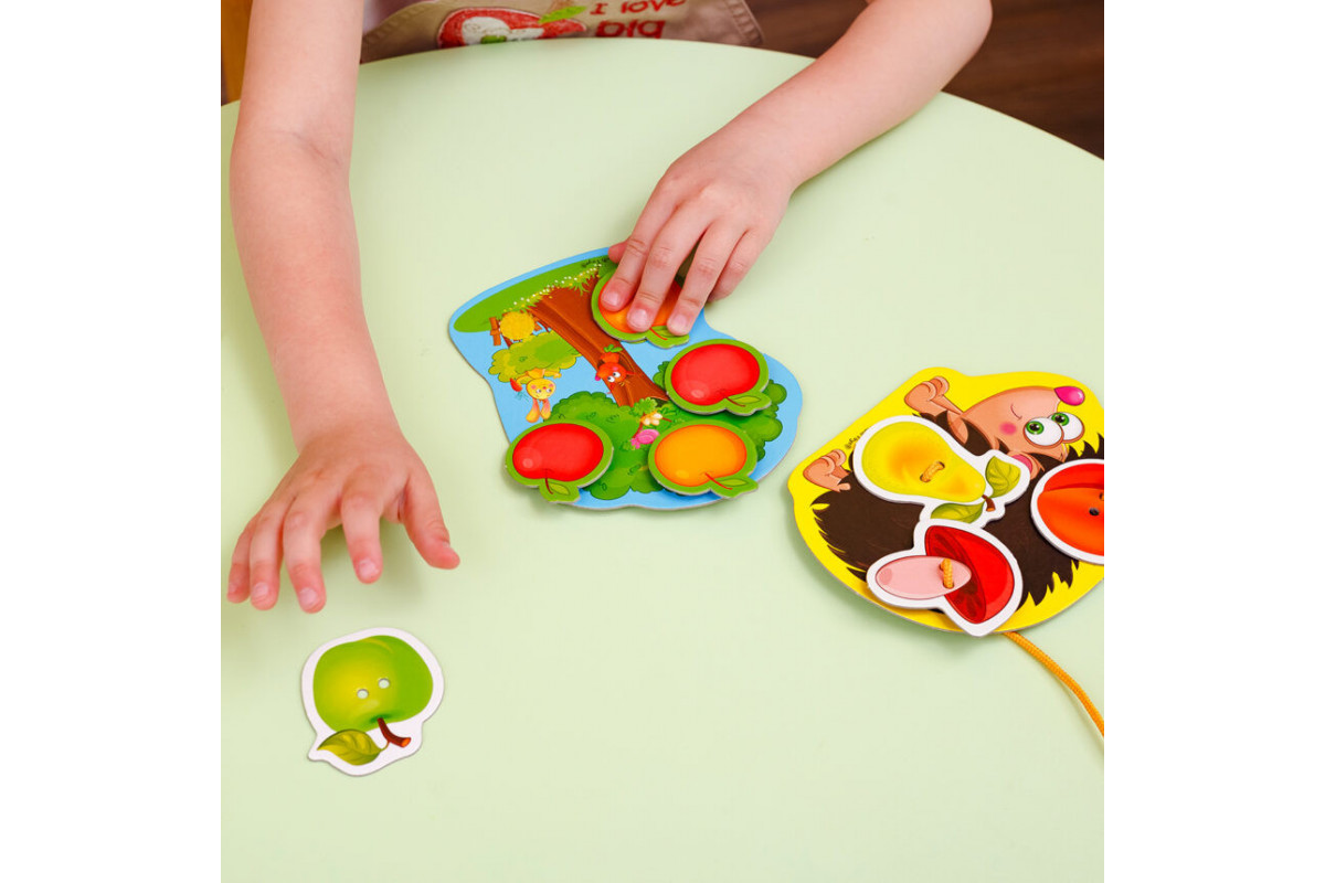 Игра-шнуровка с липучками "Ежик в лесу" Vladi Toys VT1804-45 (укр) Игра-шнуровка с липучками "Ежик в лесу" Vladi Toys VT1804-45 (укр)