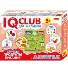 Навчальні пазли. Вивчаємо продукти харчування. Iq-club для малюків (р) 13152043 
