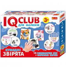 Навчальні пазли. Кумедні звірята. Iq-club для малюків (у) 13203008 