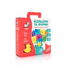 Розвиваюча гра-сортер Кольори та форми ZB2001-01 з дерева 