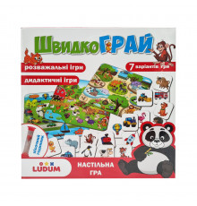 Настільна гра «ШвидкоГрай» LD1049-57, 104 фішки 
