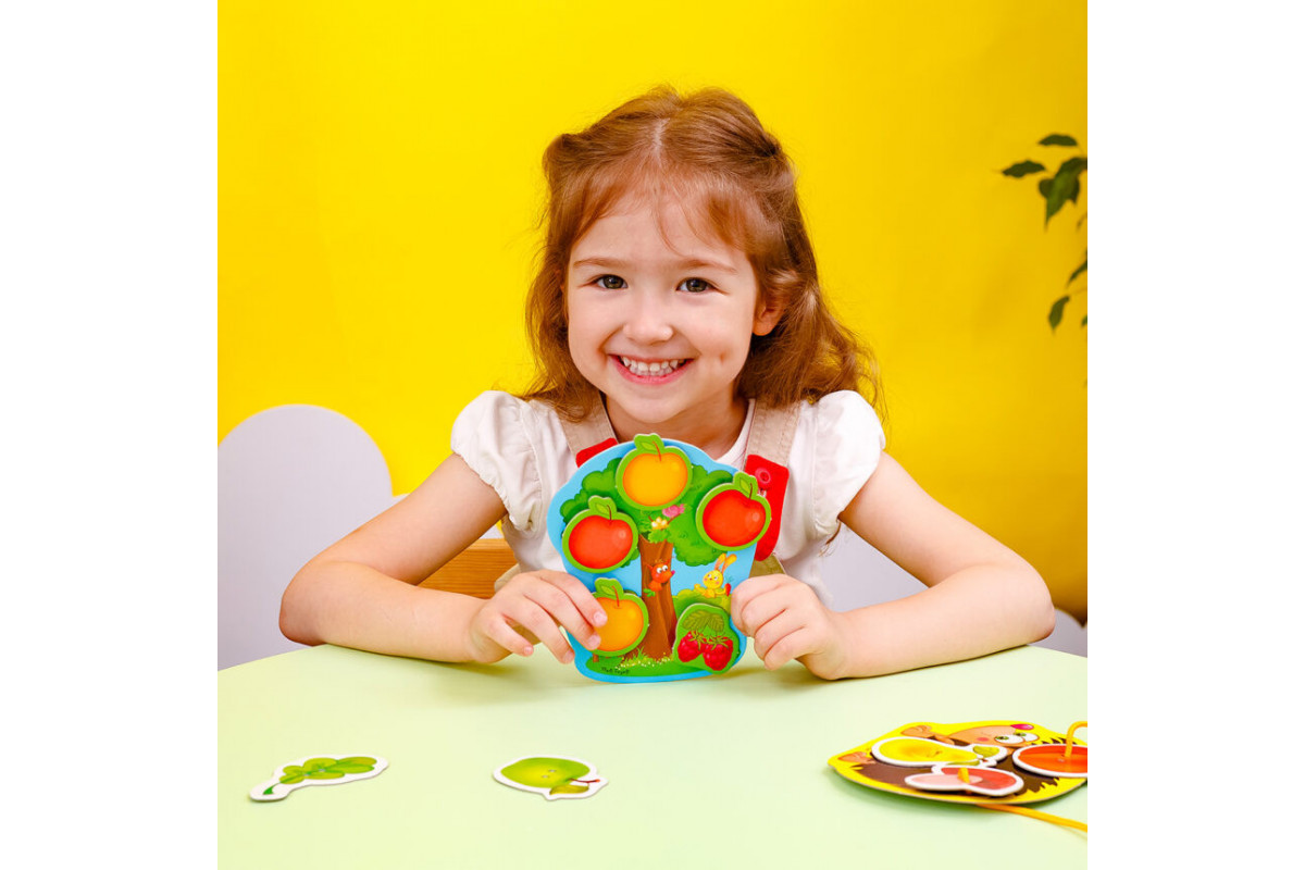 Игра-шнуровка с липучками "Ежик в лесу" Vladi Toys VT1804-45 (укр) Игра-шнуровка с липучками "Ежик в лесу" Vladi Toys VT1804-45 (укр)