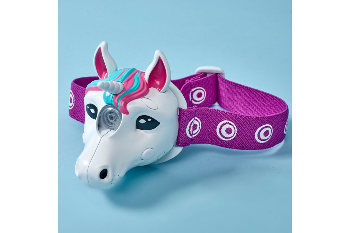 Дитячий налобний ліхтарик Казковий єдиноріг Brainstorm Toys E2074 зі світлом та звуком Дитячий налобний ліхтарик Казковий єдиноріг Brainstorm Toys E2074 зі світлом та звуком