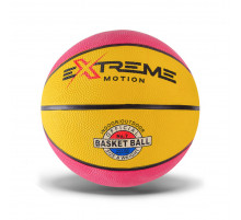 Мяч баскетбольный Extreme Motion BB1485 №7, 520 грамм Розовый