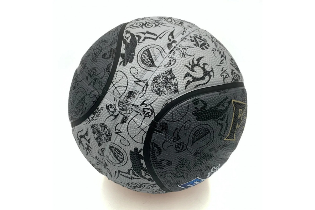 Мяч баскетбольный Fox ball №7 NE-BAS-1027, черно-серый Мяч баскетбольный Fox ball №7 NE-BAS-1027, черно-серый