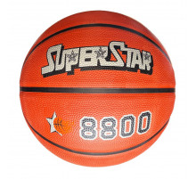Мяч баскетбольный Fox Superstar NE-BAS-1034 коричневый, №7