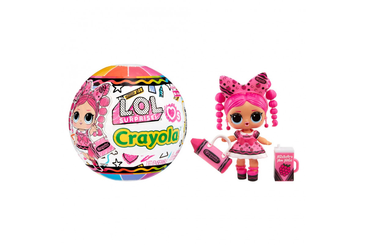 Ігровий набір із лялькою L.O.L. Surprise! 505259 серії Loves Crayola Ігровий набір із лялькою L.O.L. Surprise! 505259 серії Loves Crayola