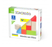 Детские деревянные кубики Igroteco 900163 цветные.