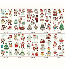 Набір дитячих тимчасових тату «Різдво» kids-tatto-set10-christmass
