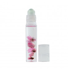 Детское масло-блеск для губ Aqua Fleur T22004 с розовыми цветами.