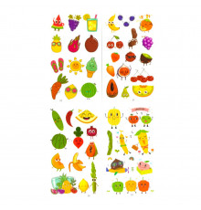 Набір дитячих тимчасових тату «Овочі та фрукти» tattoo-kids-mini-set-fruits