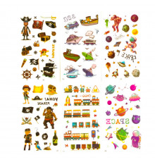 Набір дитячих тимчасових тату «Для хлопчиків» tattoo-kids-mini-set-boys