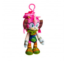 Мягкая игрушка на клипсе Эми SONIC PRIME SON7004F 15 см
