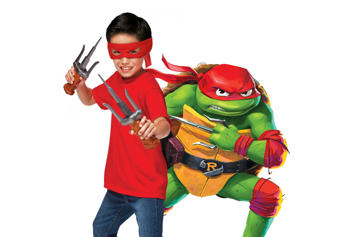 Набор игрушечного оружия Кинжал-сай Рафаэля TMNT 83524 трансформируется Набор игрушечного оружия Кинжал-сай Рафаэля TMNT 83524 трансформируется
