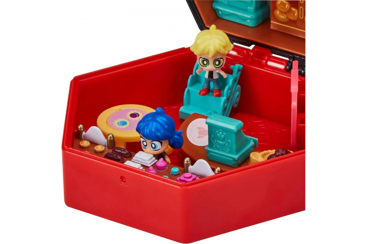 Ігровий набір «Леді Баг і Супер-Кіт» серії «Chibi» Пекарня Буланжері» Miraculous 50551 Ігровий набір «Леді Баг і Супер-Кіт» серії «Chibi» Пекарня Буланжері» Miraculous 50551