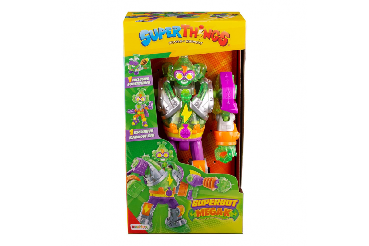 Игровой набор Супербот Мега-К Superthings PSTSP116IN20 робот, казум-кид, фигурка Игровой набор Супербот Мега-К Superthings PSTSP116IN20 робот, казум-кид, фигурка